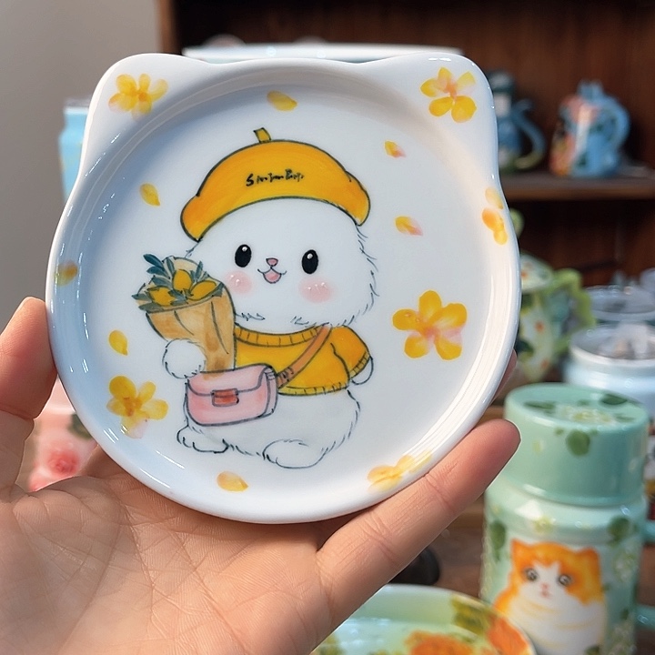 陶景德镇釉下手绘陶瓷  