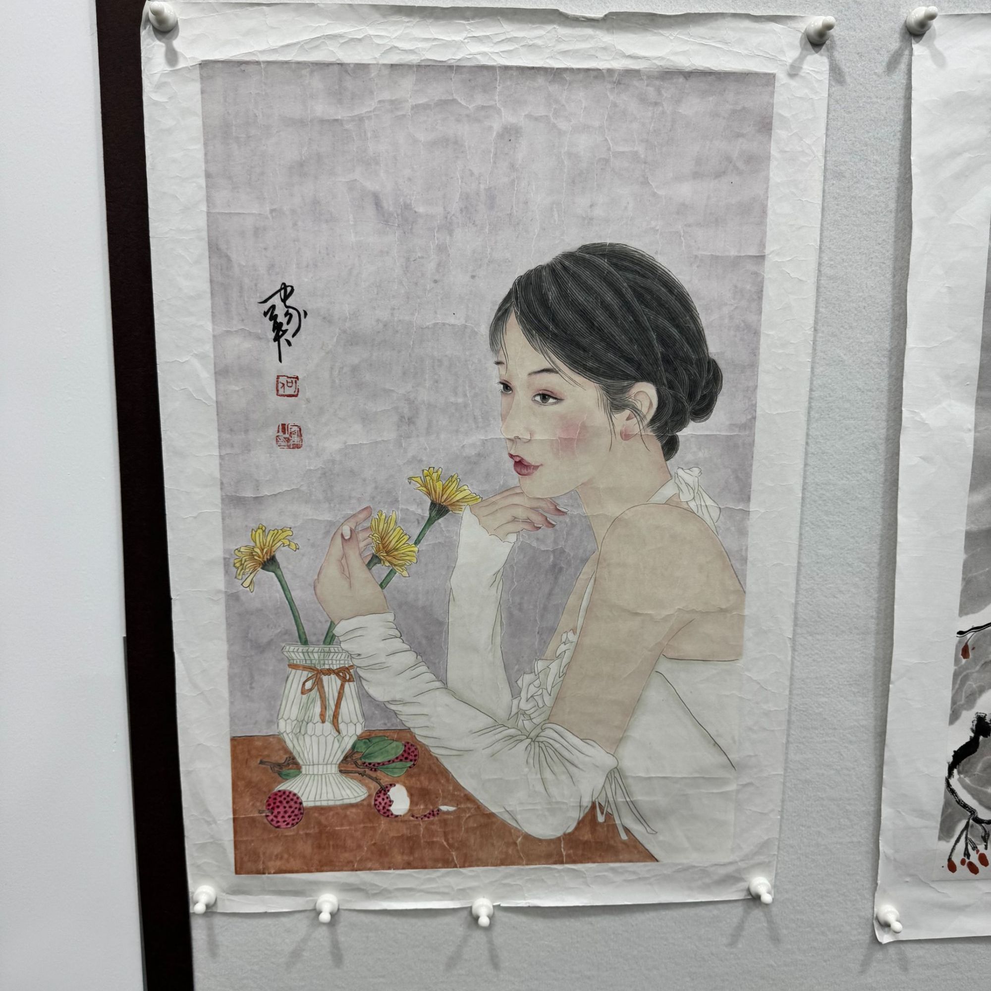 小尺幅-人物画5-聚福书画院-HJY