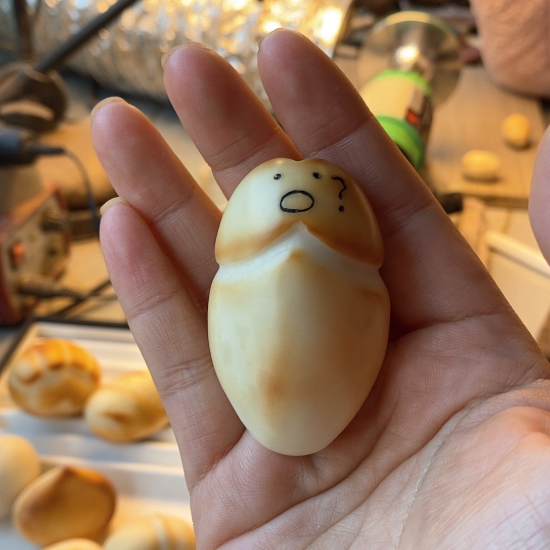 菩提根/象牙果把件再***你象牙果定制丁丁历险记