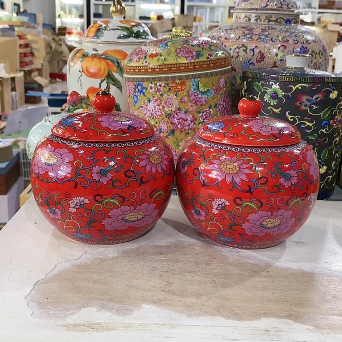 【闪购商品】罐茶叶罐陶瓷茶叶罐