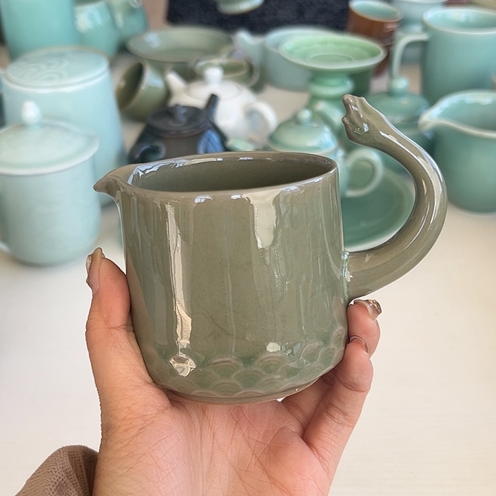 小米茶器龙泉青瓷