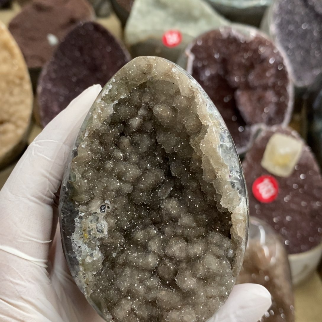 水晶天然水晶爱心未镶嵌