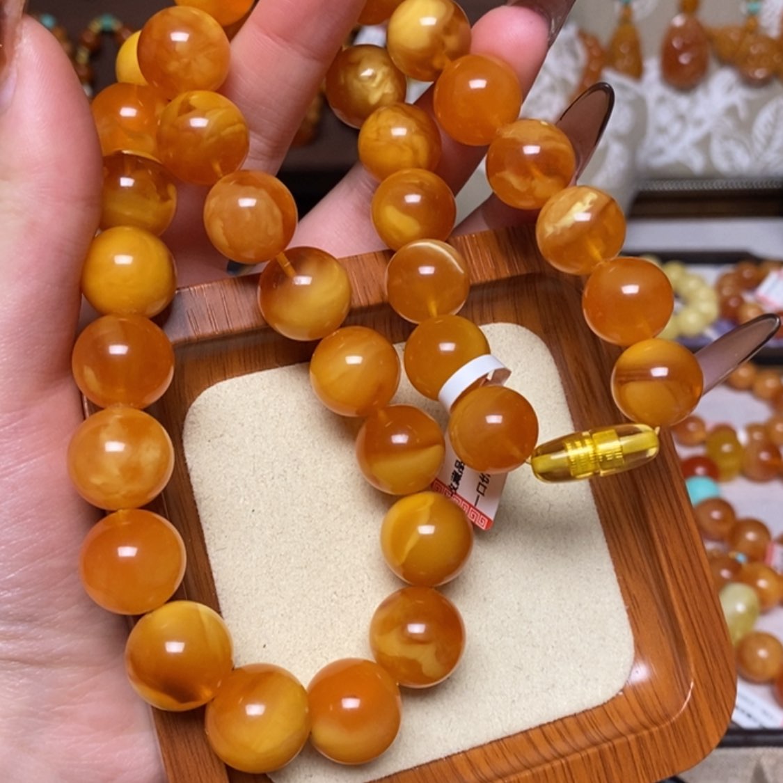 【闪购商品】手链蜜蜡未镶嵌项链