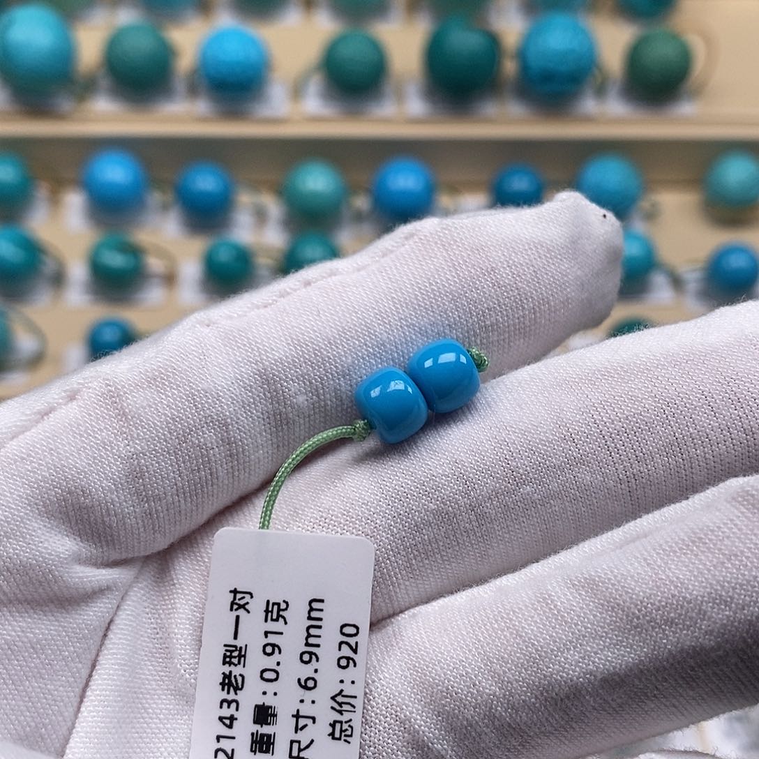 绿松石未镶嵌绿松石高瓷小配饰