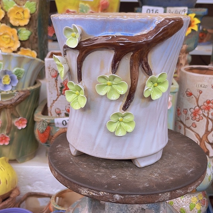 紫砂花盆粗陶材质多肉花盆