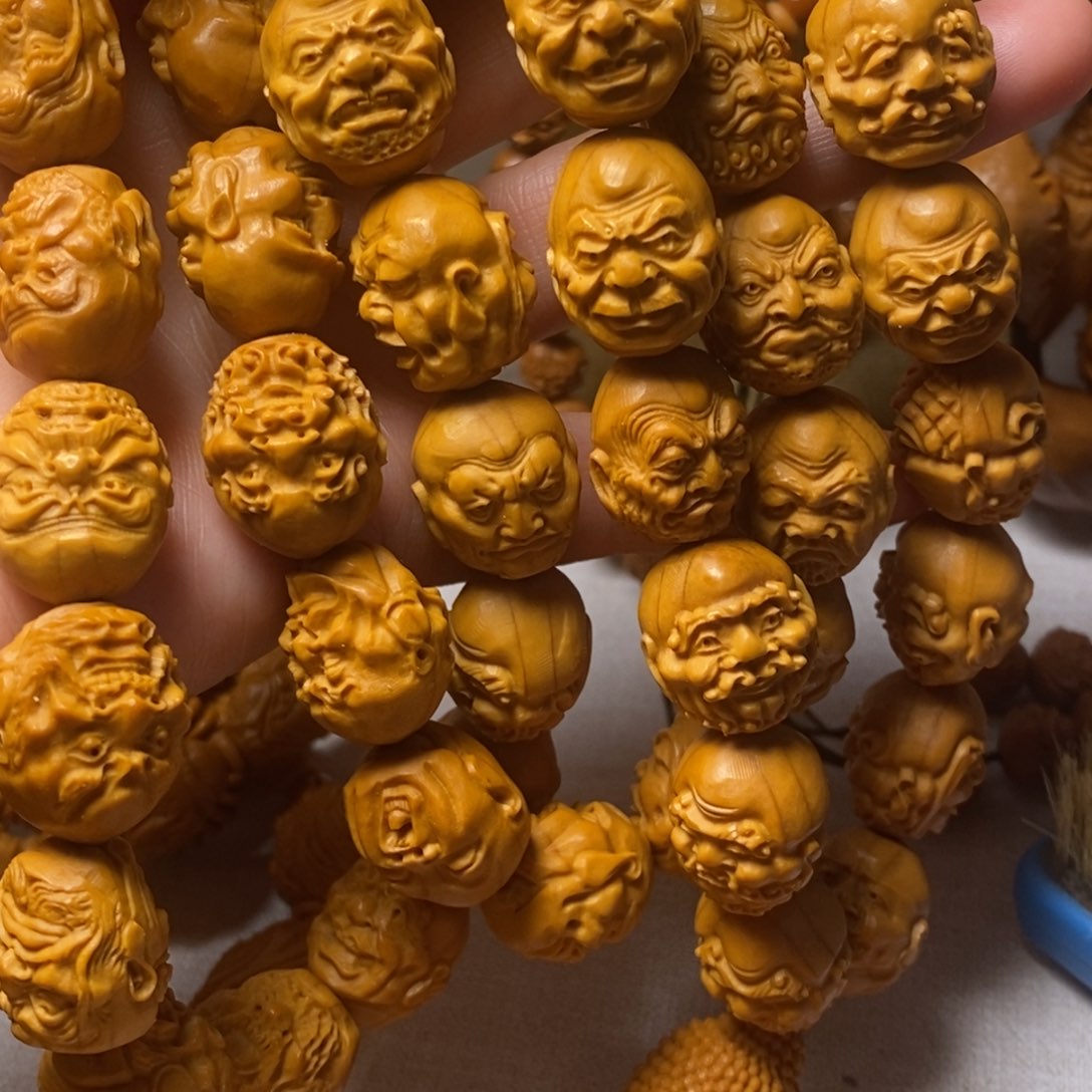 大***告橄榄核手串/手链橄榄双面108