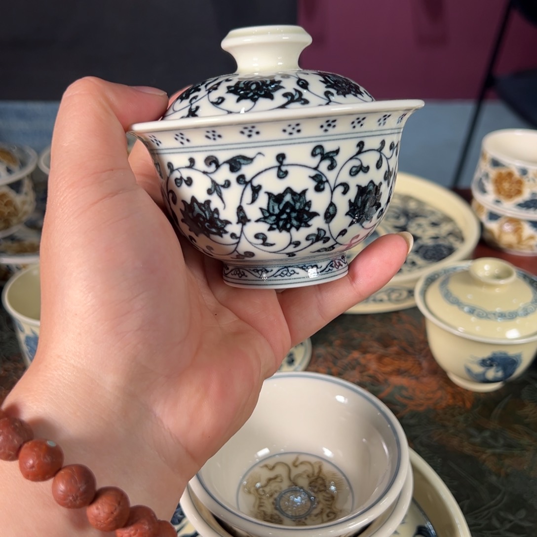杯花****）景德镇手绘陶瓷
