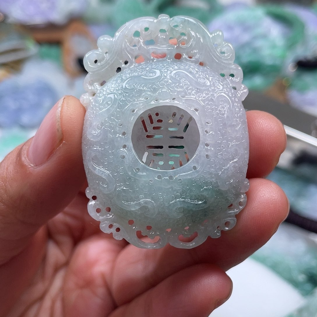 颈饰未镶嵌翡翠翡玉缘翡翠
