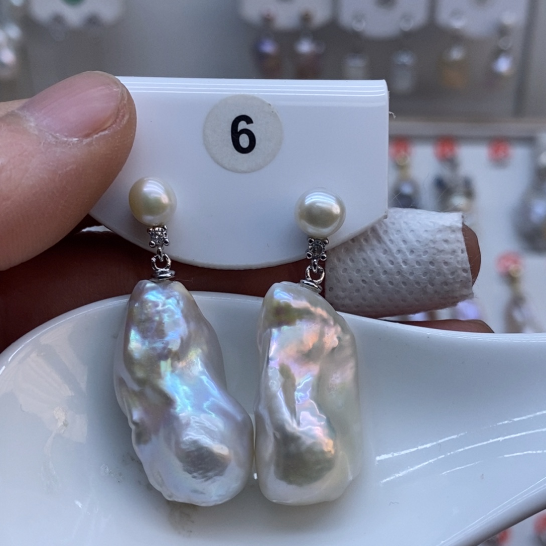 美丽哦哦哦未镶嵌淡水珍珠