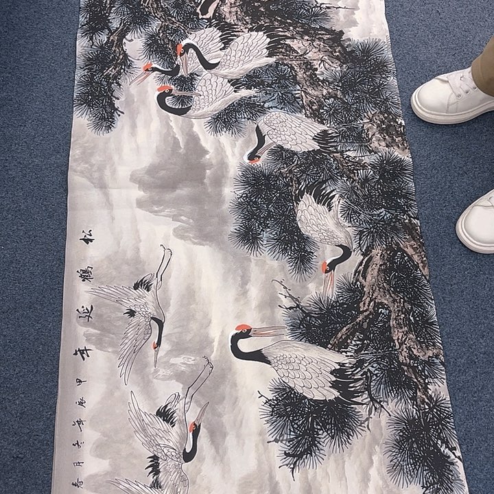 国画纯手绘字画宣纸