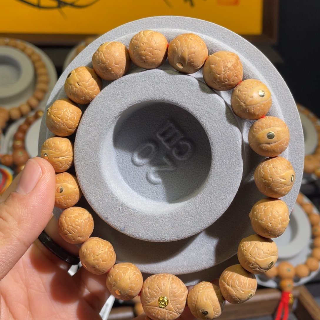 手串凤眼菩提14铜丁