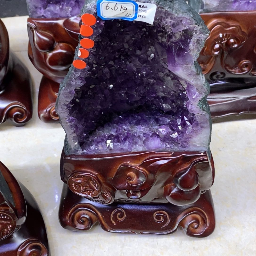 摆件未镶嵌紫晶好好