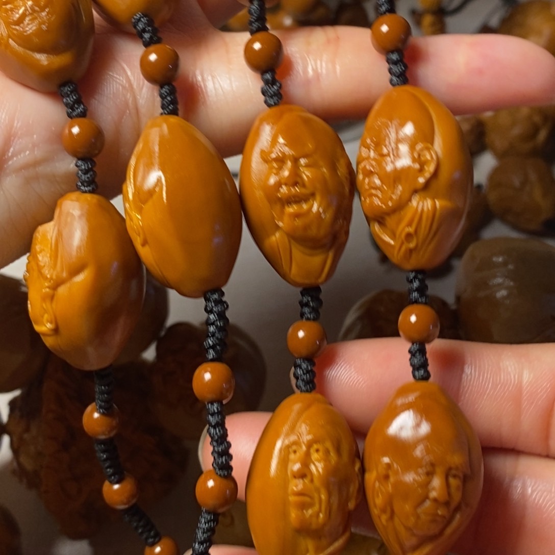 橄榄核手串/手链罗汉脖挂