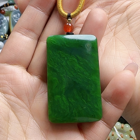 和田玉颈饰未镶嵌12