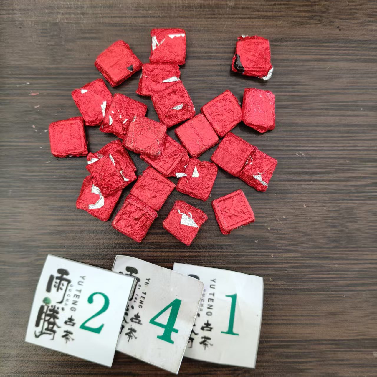 雨腾妹夫 "X" 三十二G 二十六F丹J丹100g/袋 生茶 (6月7）