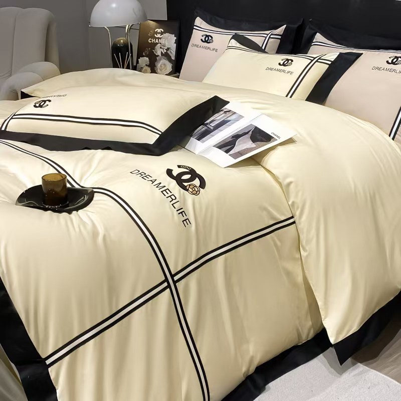 247  床上四件套全棉床上用品克斯丁月光白