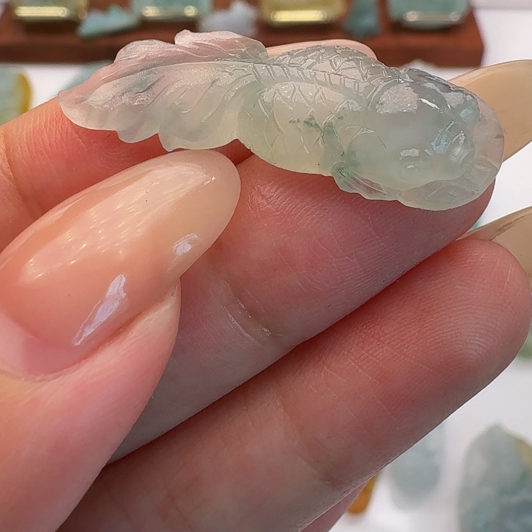 定制翡翠未镶嵌毛货
