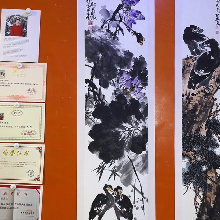 国画张圣敏先生纯手绘作品