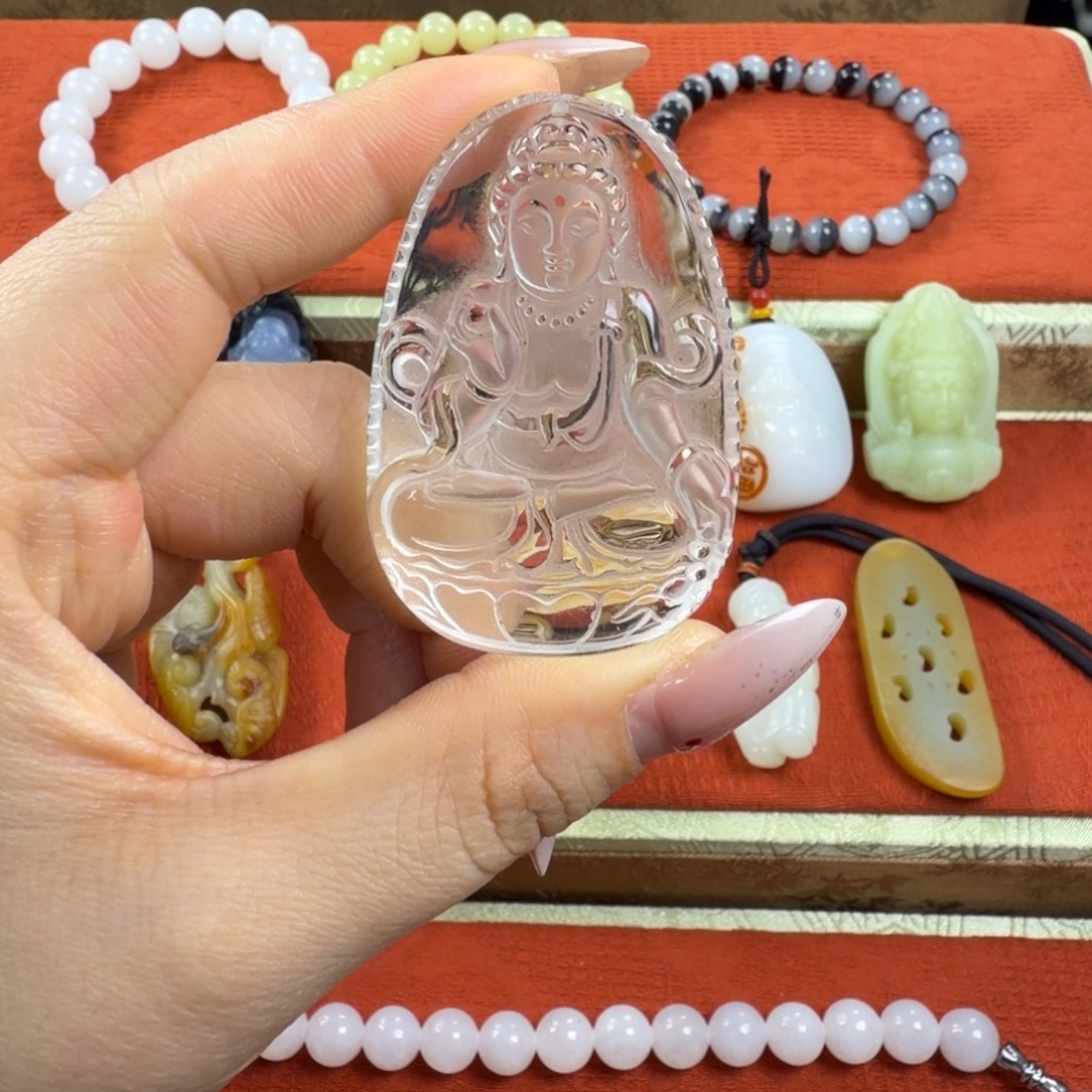 和田玉（糖玉）未镶嵌颈饰