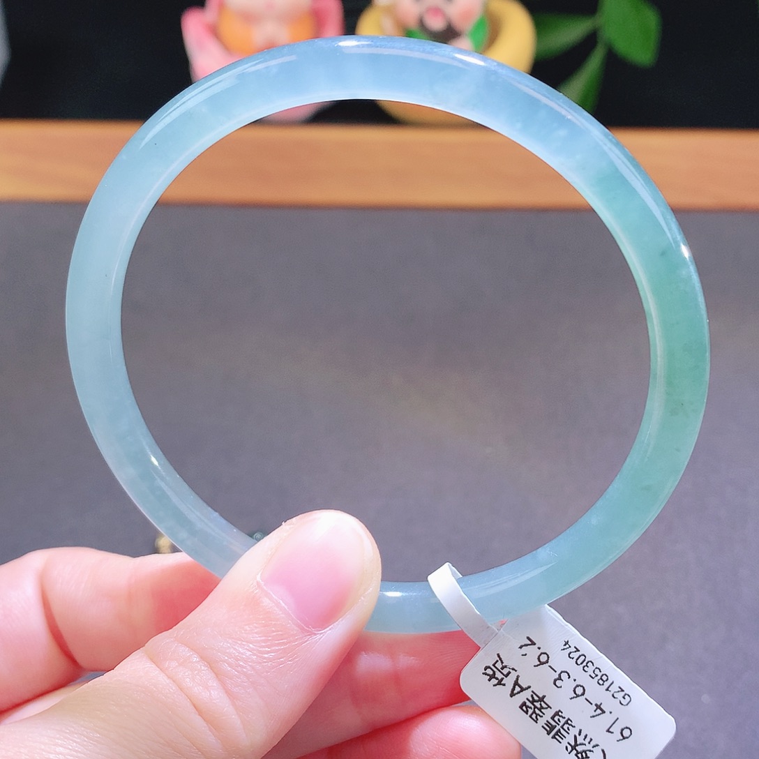 翡翠未镶嵌手镯天然翡翠