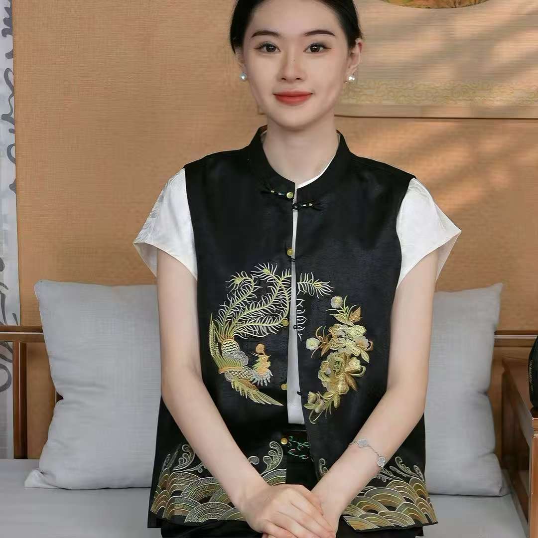 新中式透气百搭马甲（H231）