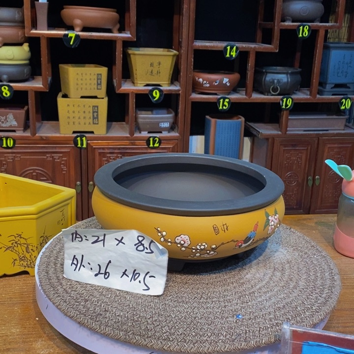 紫砂花盆紫砂艺术