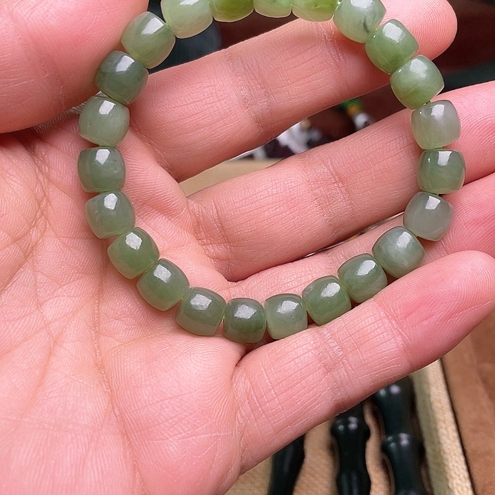 和田玉手链未镶嵌