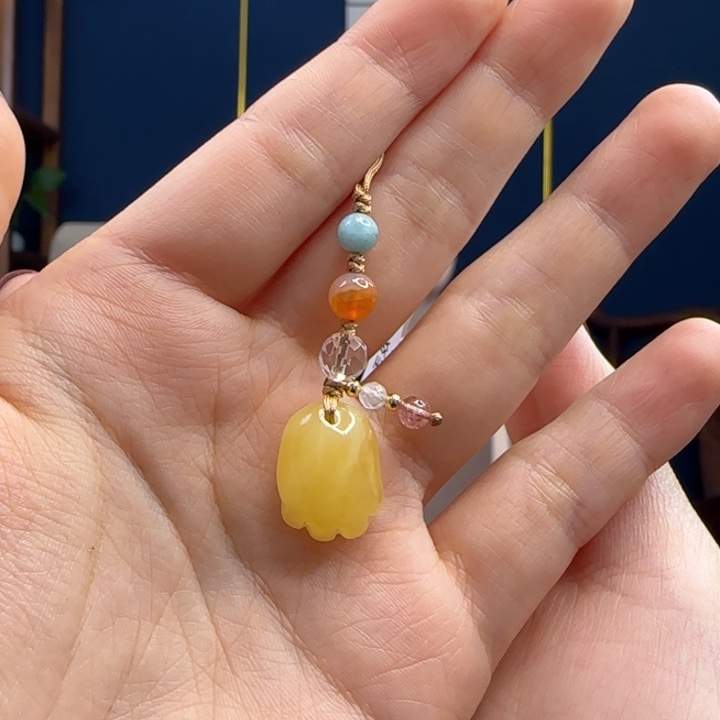 蜜蜡吊坠(赠链)未镶嵌