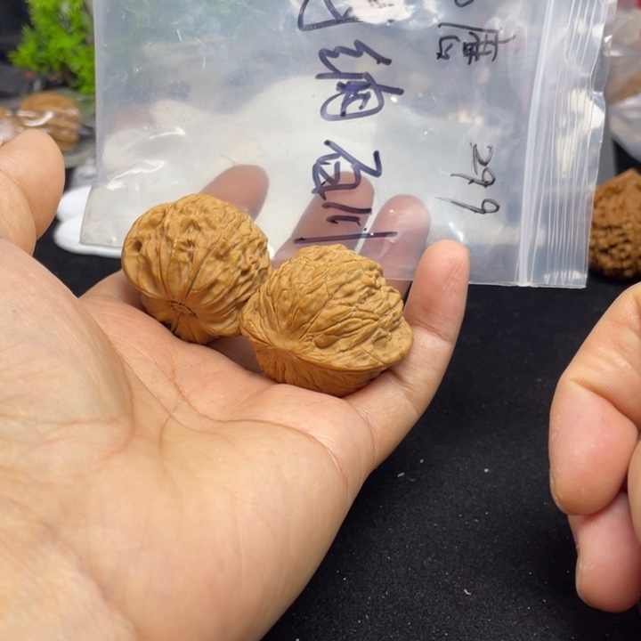 文玩核桃把件?****?磨盘