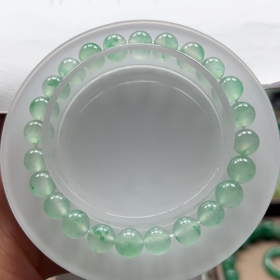 石英质玉未镶嵌手串手串7