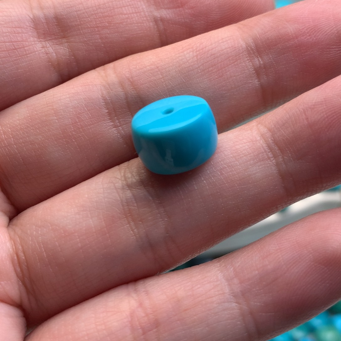绿松石珠宝半成品未镶嵌