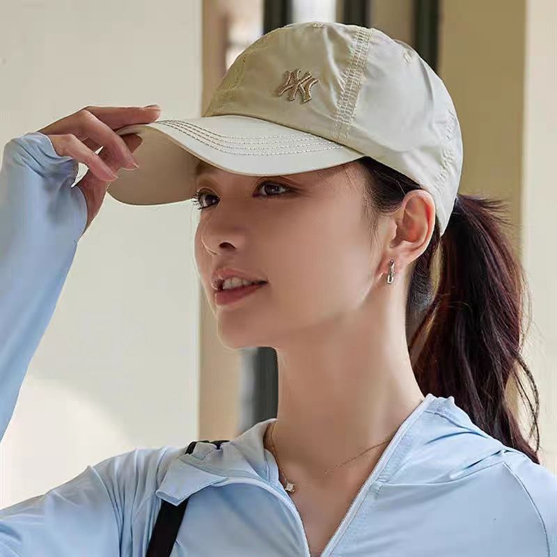夏季速干高品质棒球帽男女户外运动鸭舌帽休闲百搭透气帽子时尚