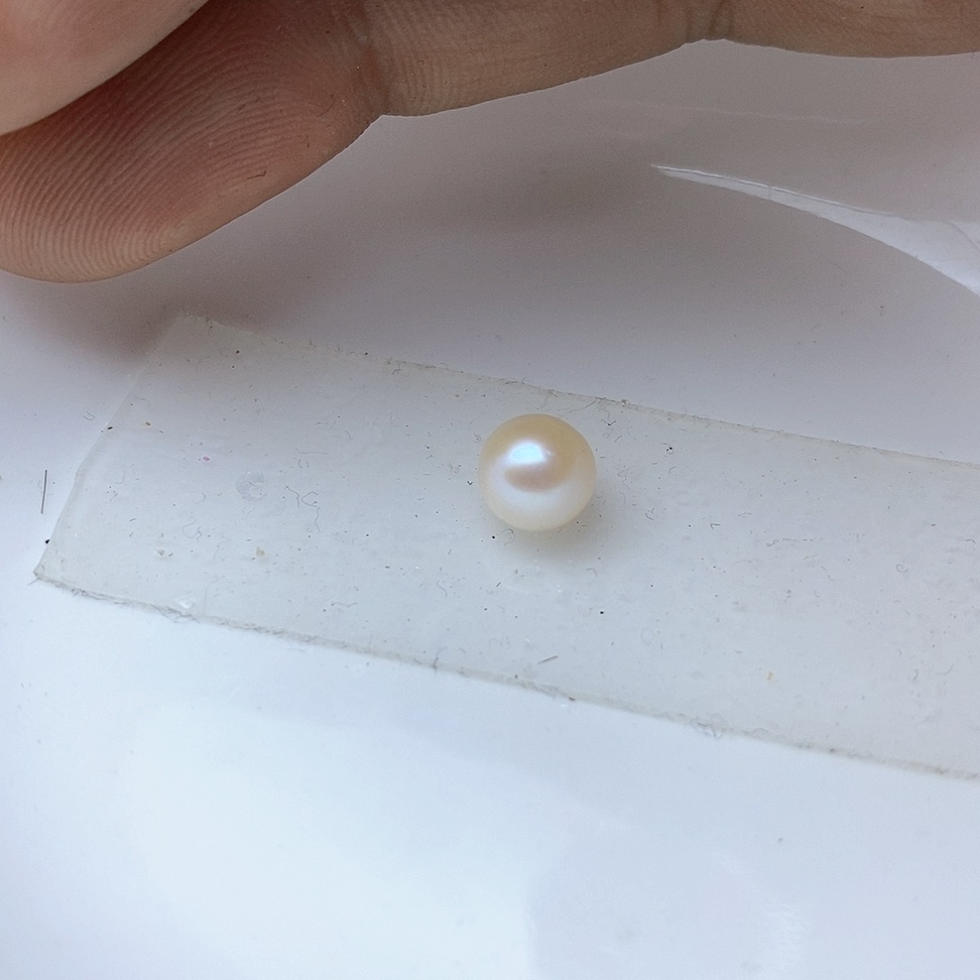 淡水珍珠吊坠合金胖*咩