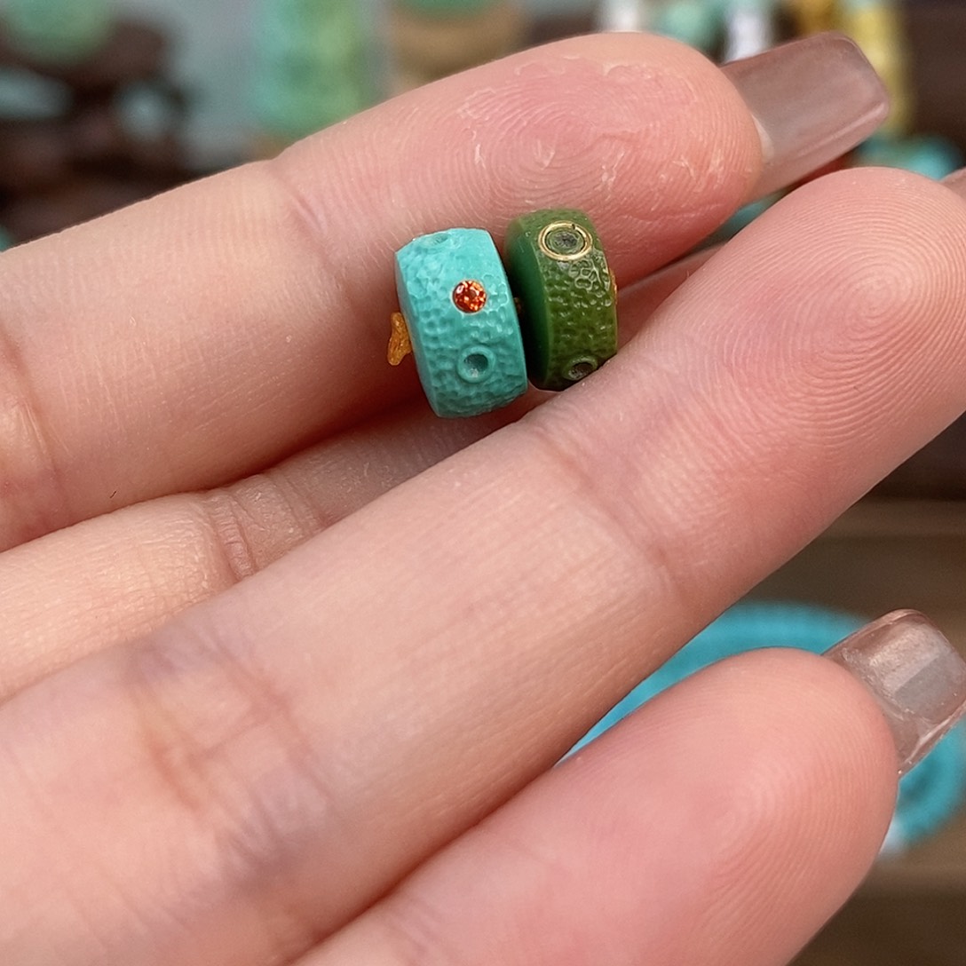 绿松石雕刻9未镶嵌