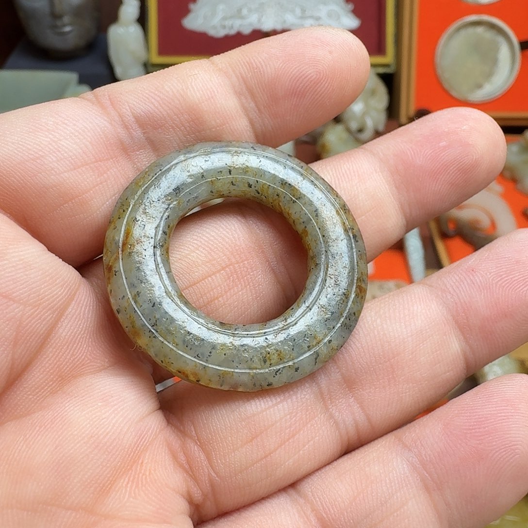 胖***哥和田玉（糖玉）未镶嵌挂件