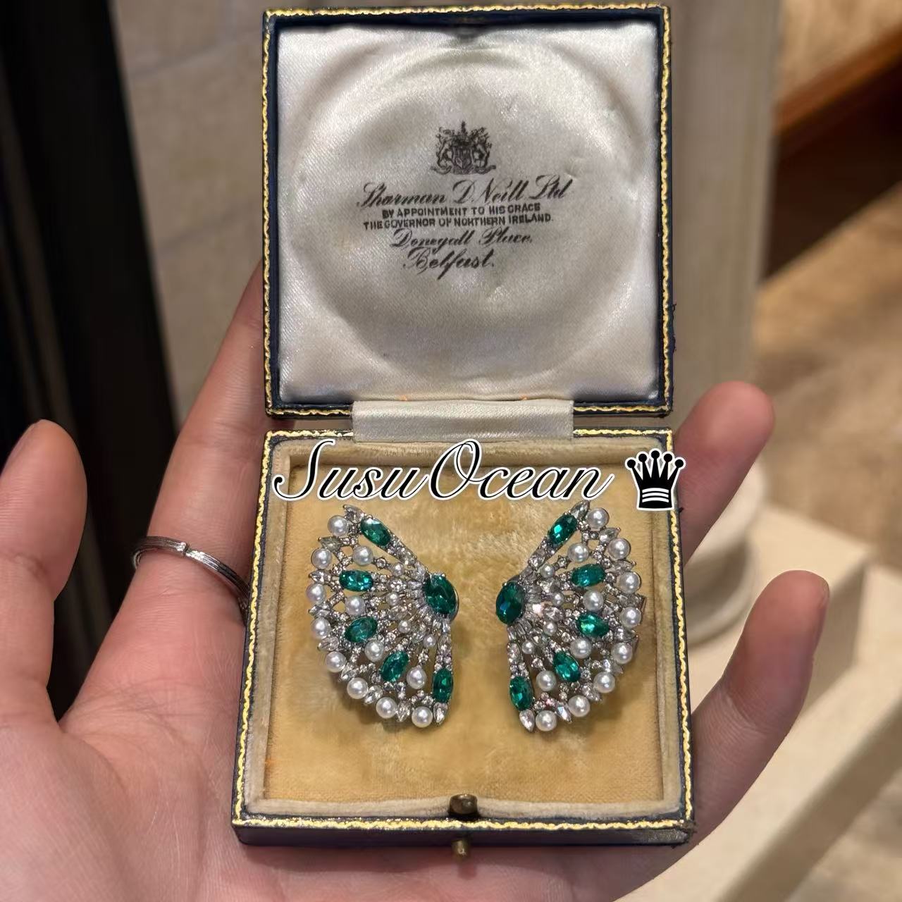 铜合金耳饰 【61】SusuOcean鉴赏珠宝