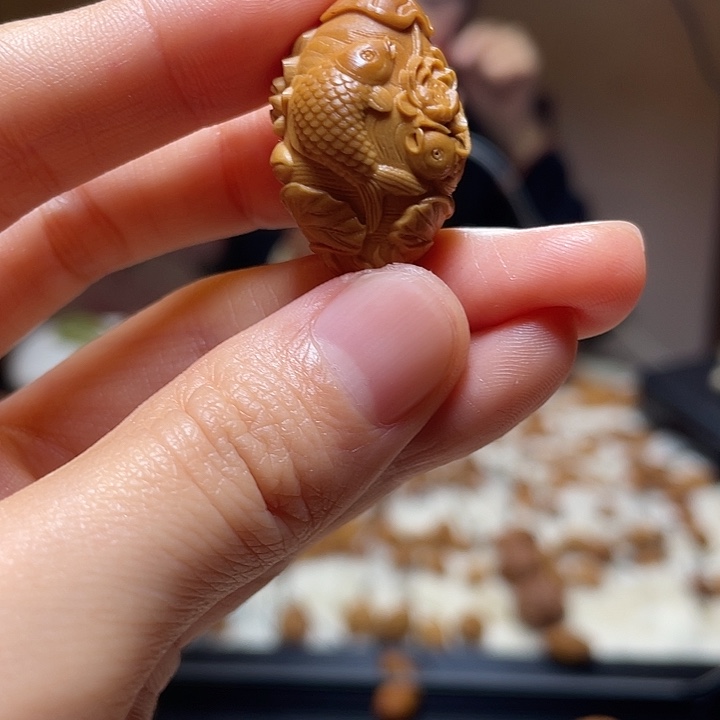 手串/手链橄榄核荷花鱼