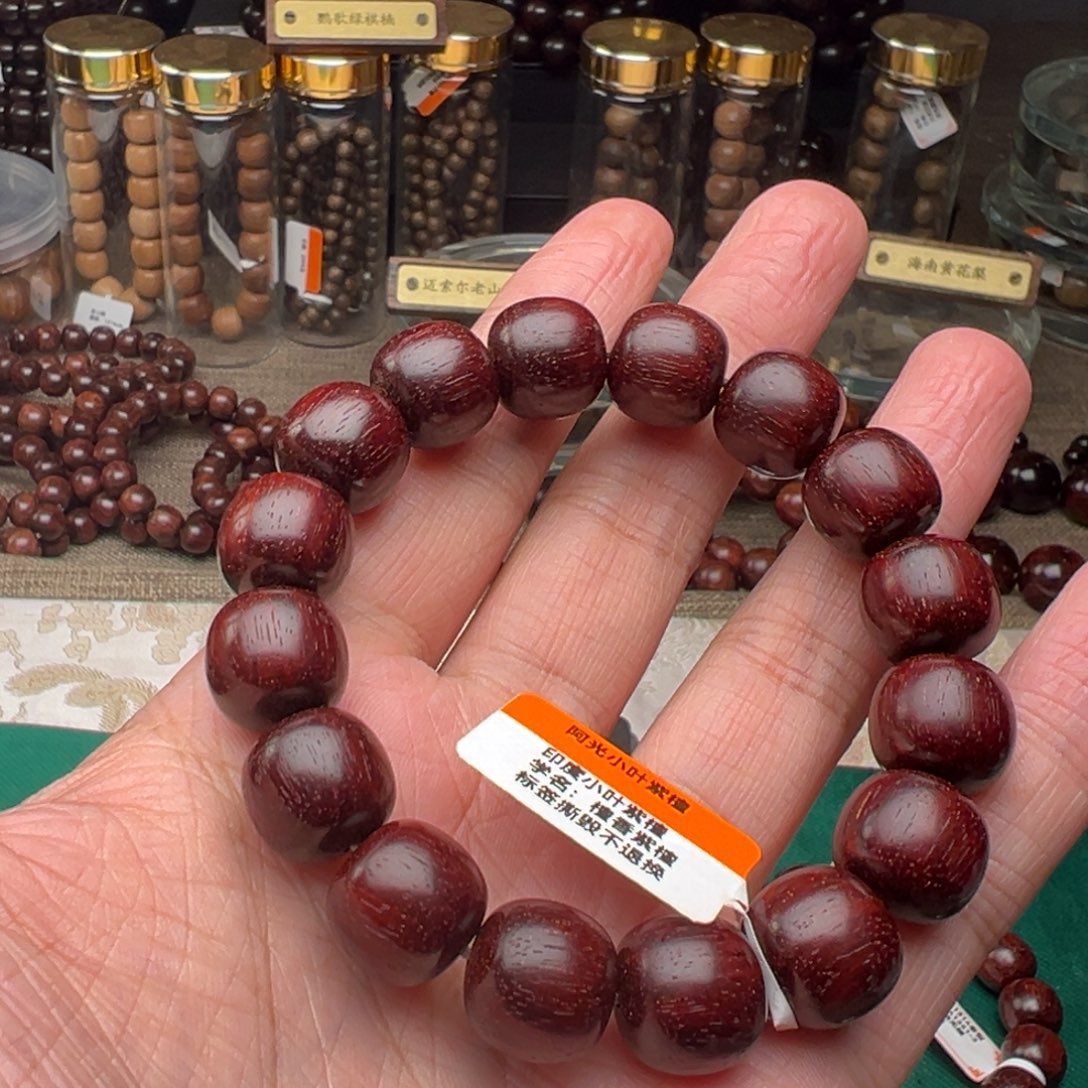 檀香紫檀（小叶紫檀）手串/手链1314原汁原味泥料特价款