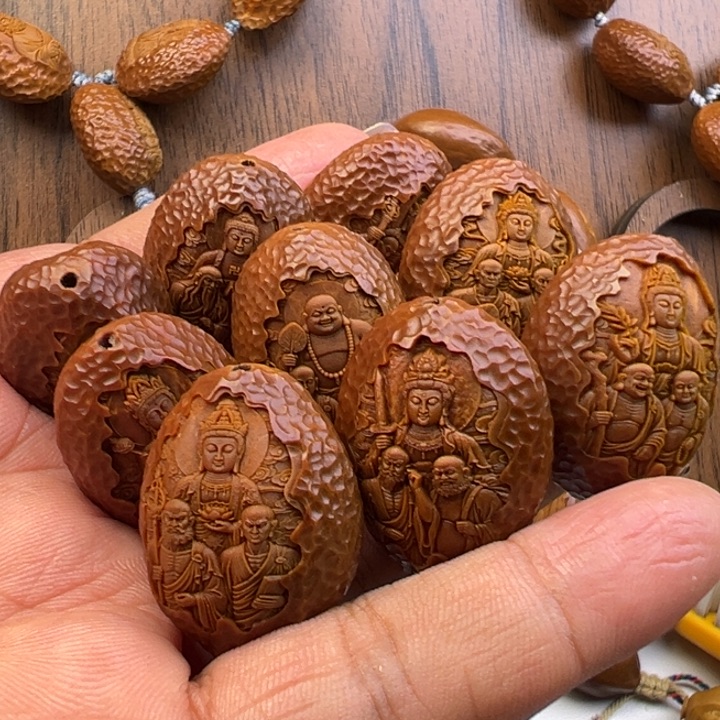 手串/手链橄榄核2.3十八罗汉
