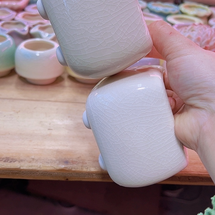 陶瓷花盆当场凑满12包邮