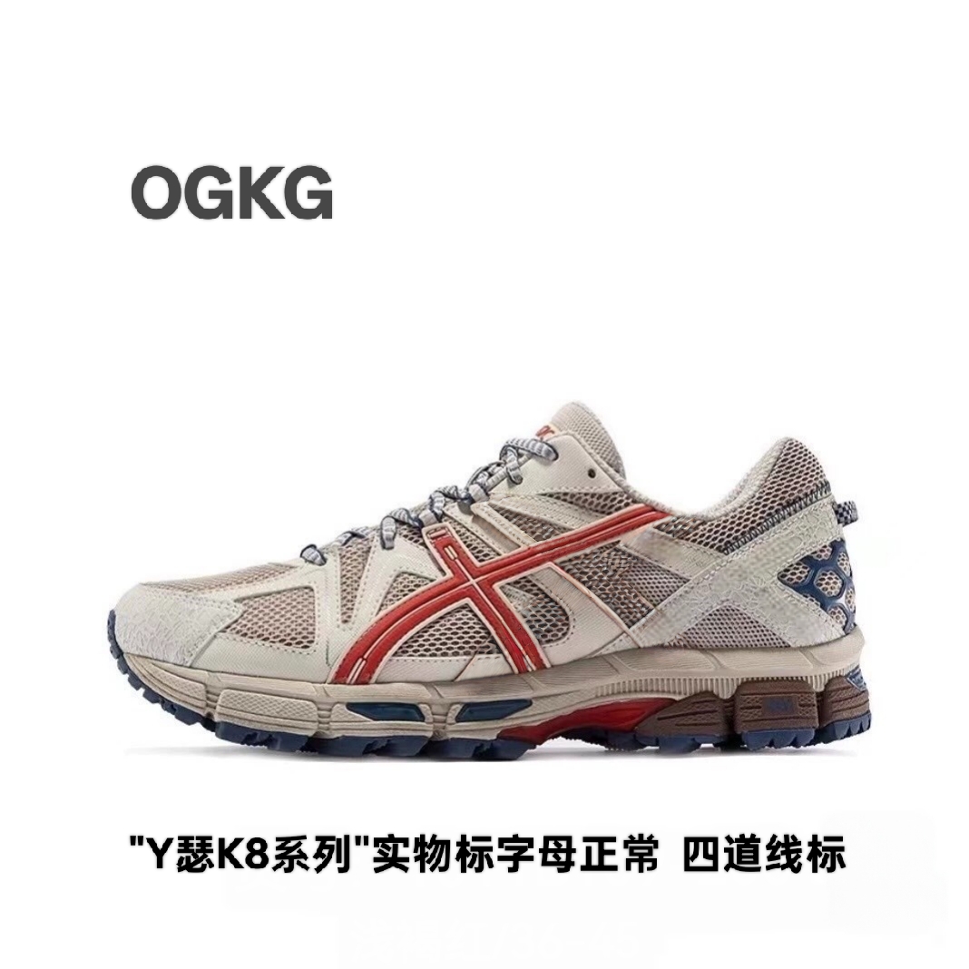 Y瑟K8系列-莆田纯源户外运动跑步鞋男女情侣缓震复古越野登山徒步