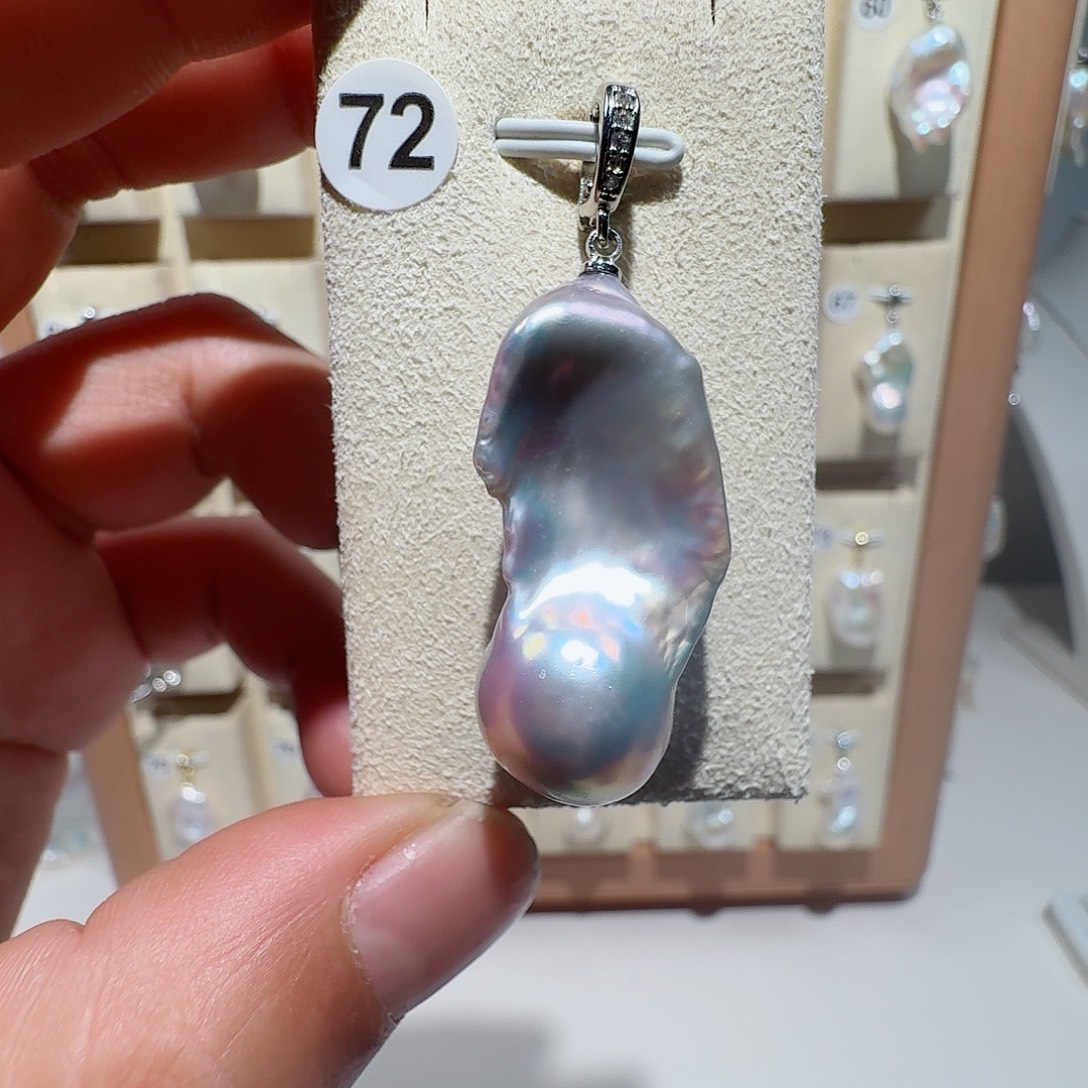 合金颈饰淡水珍珠