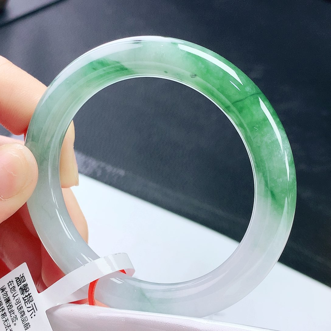 未镶嵌手镯翡翠54圈