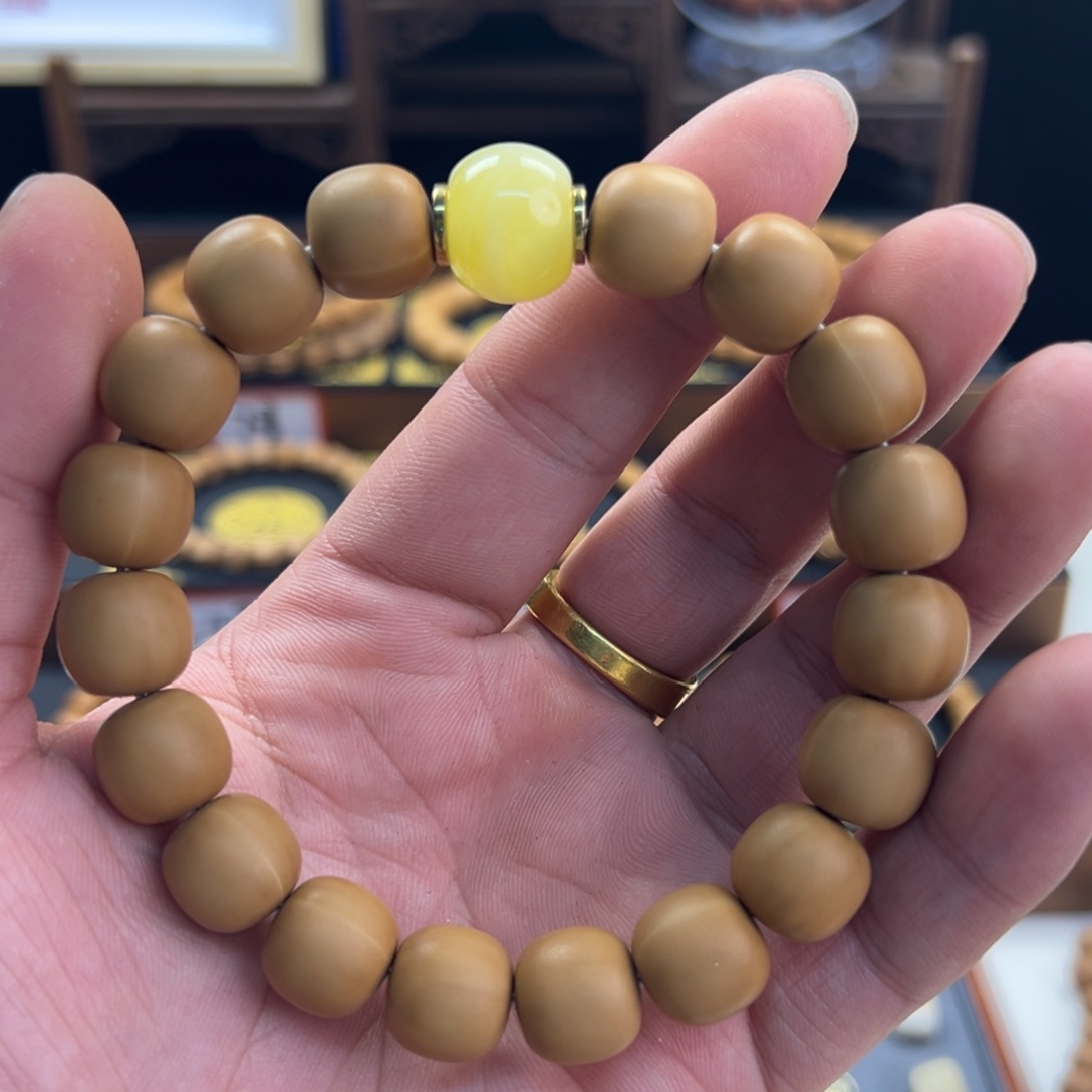 猴头核桃手串全品1.3龙岩哑光老型➕蜡