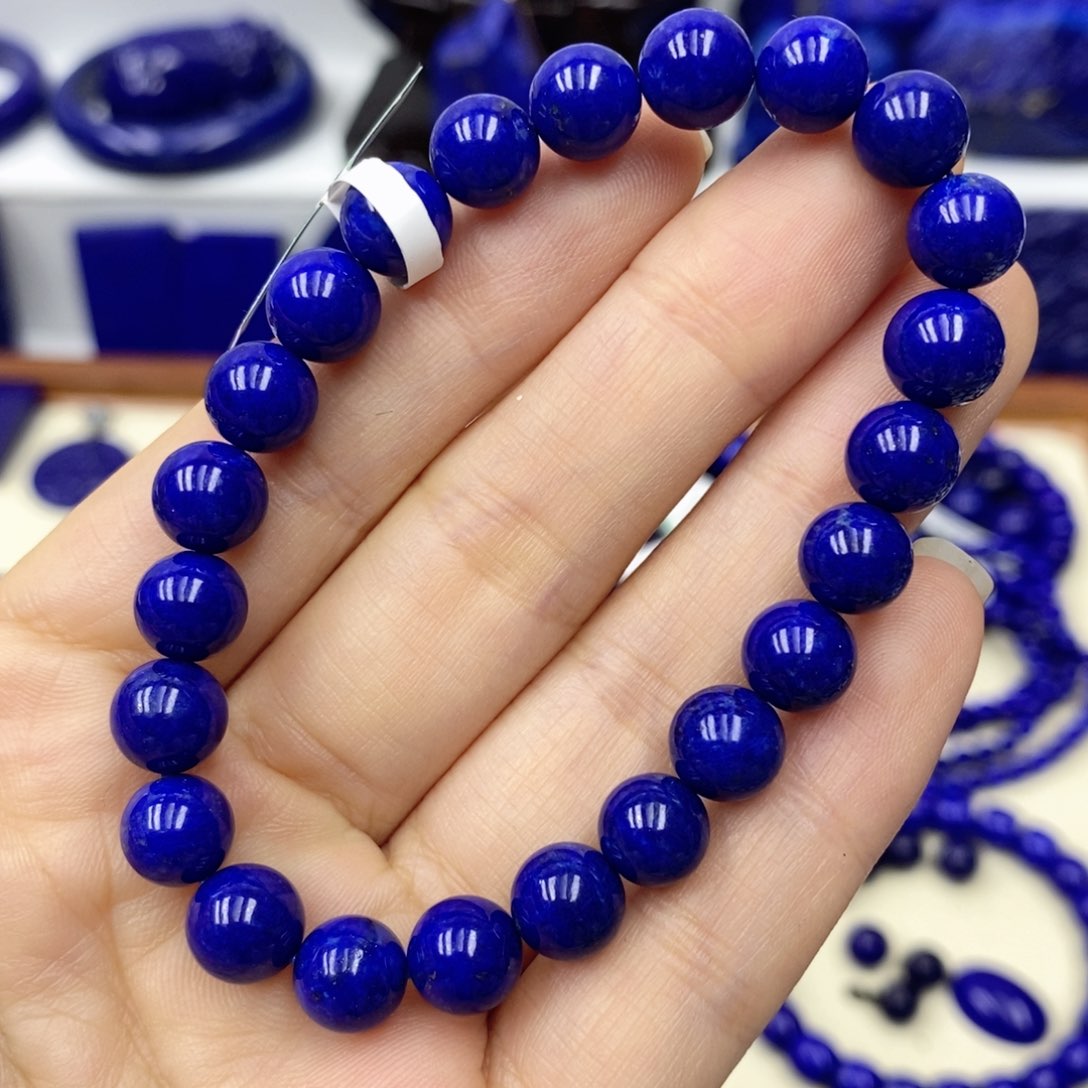 青金石手链未镶嵌