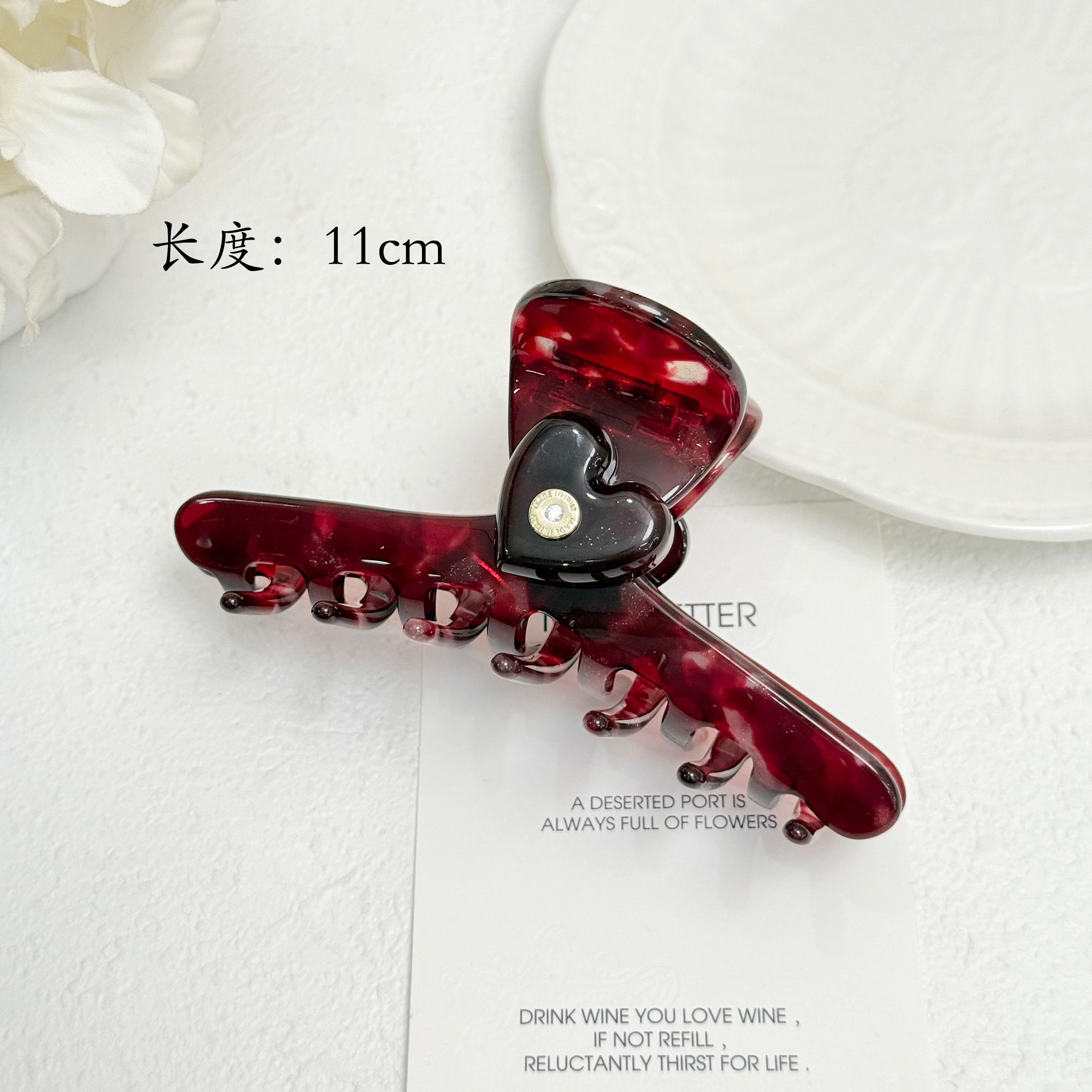 BAOSHATI/宝莎缇F-1052韩版醋酸大抓夹