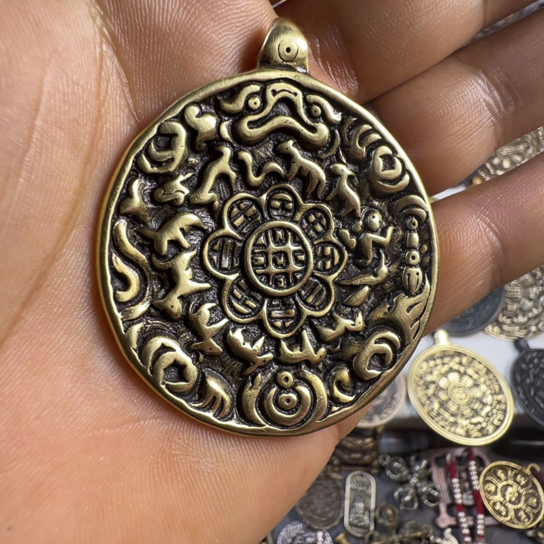 藏传九宫八卦文玩家