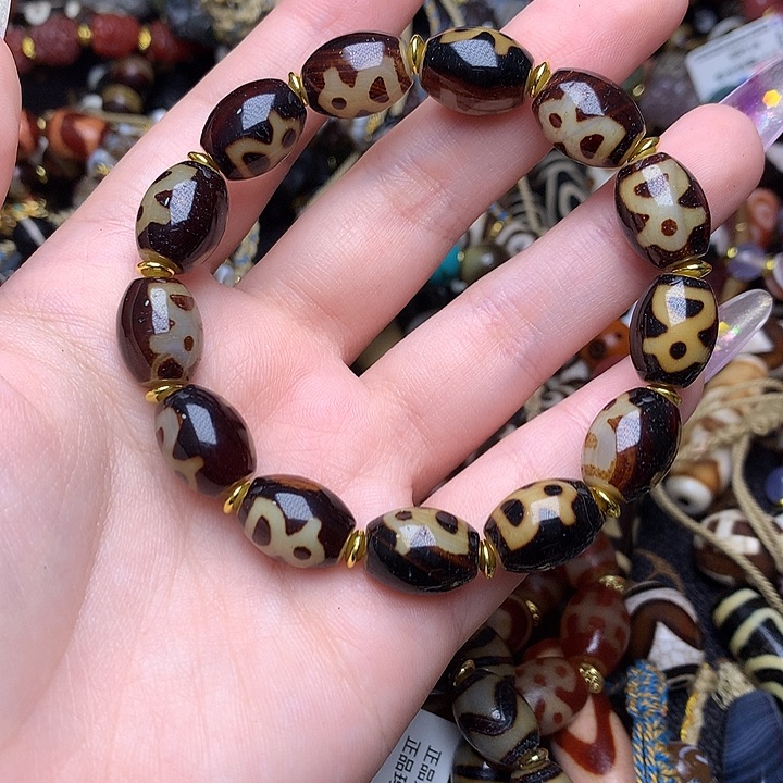 玛瑙/玉髓未镶嵌发一条