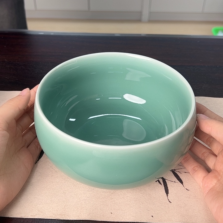 龙泉云间青瓷小米茶器