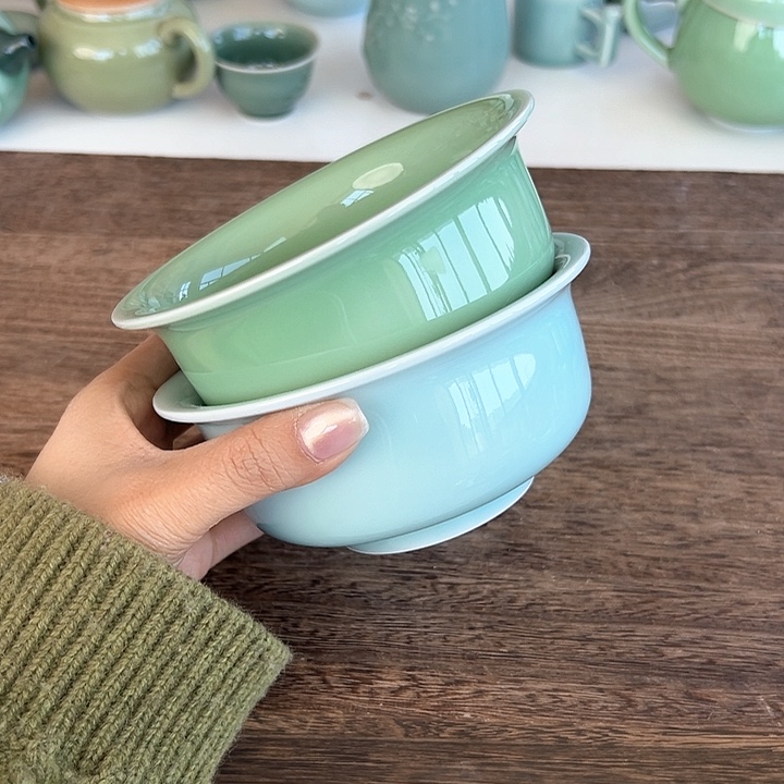小米茶器龙泉青瓷